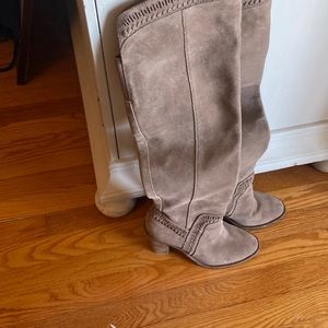 Vince Camuto suede over knee boots